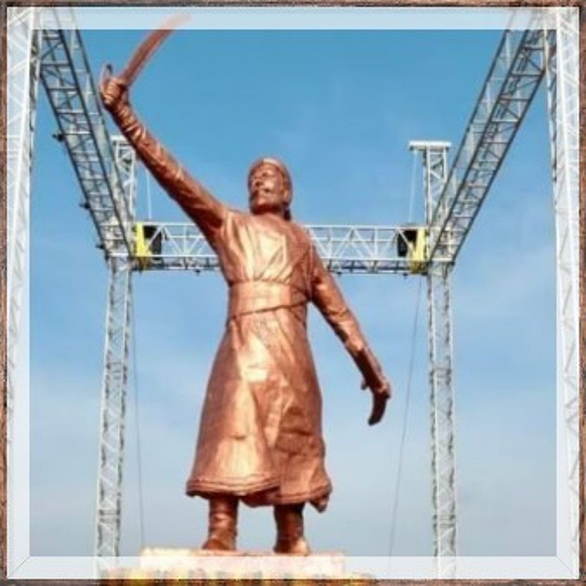 Sculptor of Shivaji's statue, held