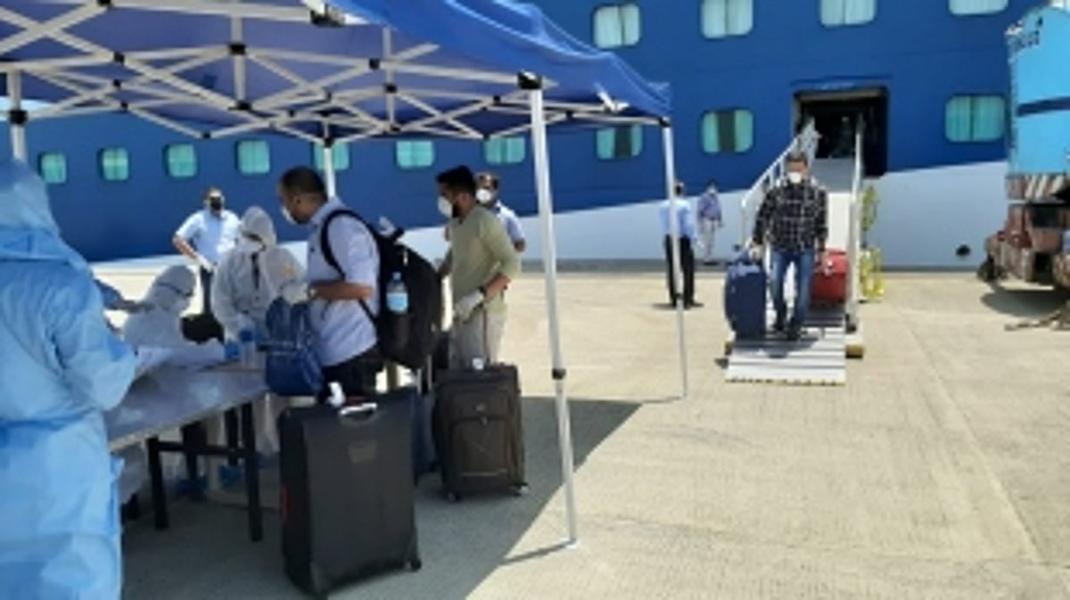 Seafarers to be tested again on arrival in Goa