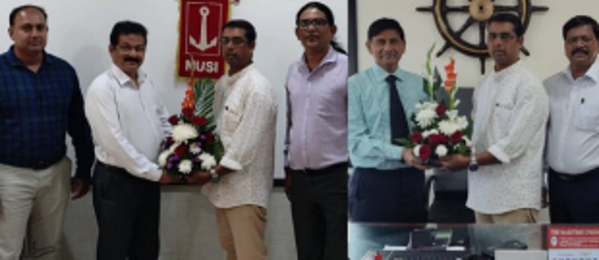 Seamen Assn takes up demand of welfare schemes with NUSI, MUI 1 Seamen Assn takes up demand of welfare schemes with NUSI, MUI