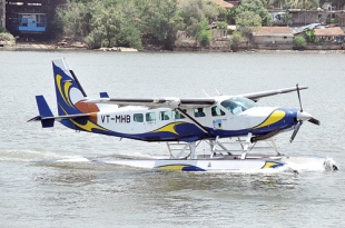 Seaplane makes maiden run in State