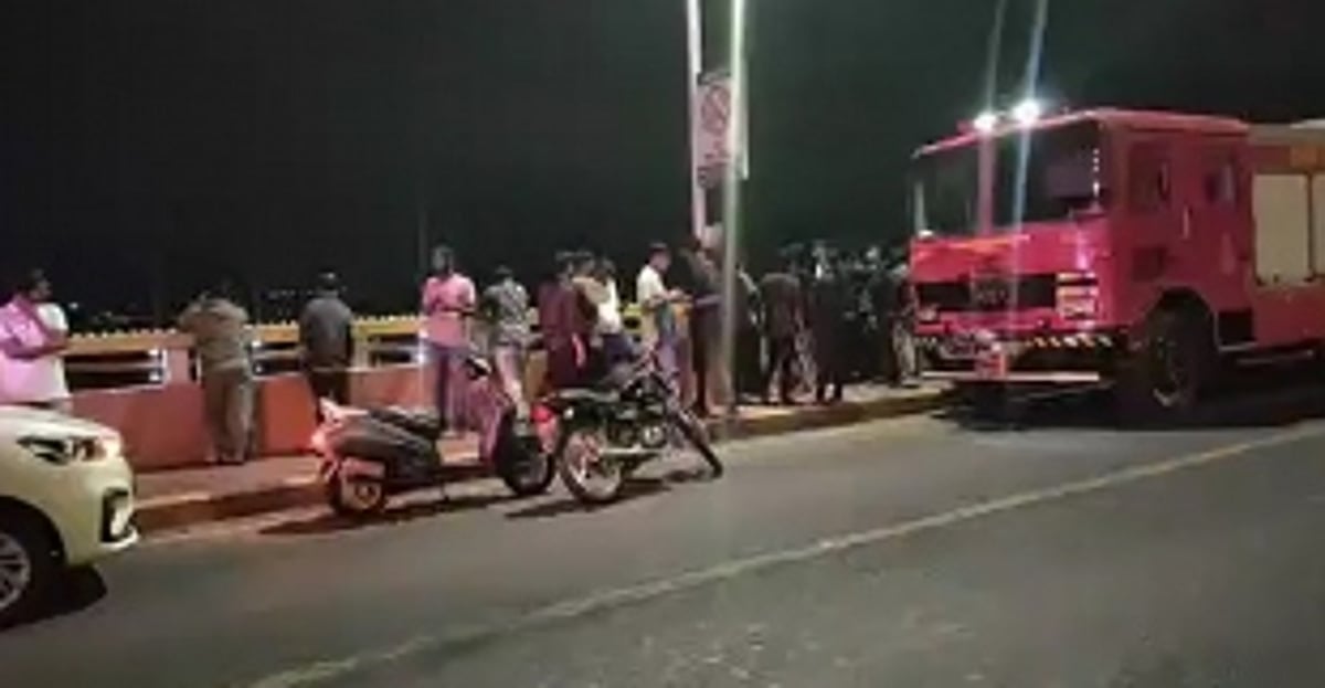 Search Underway for Man Who Jumped Off Mandovi Bridge Tuesday Night