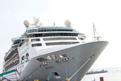 Season’s first cruise liner arrives at Mormugao port