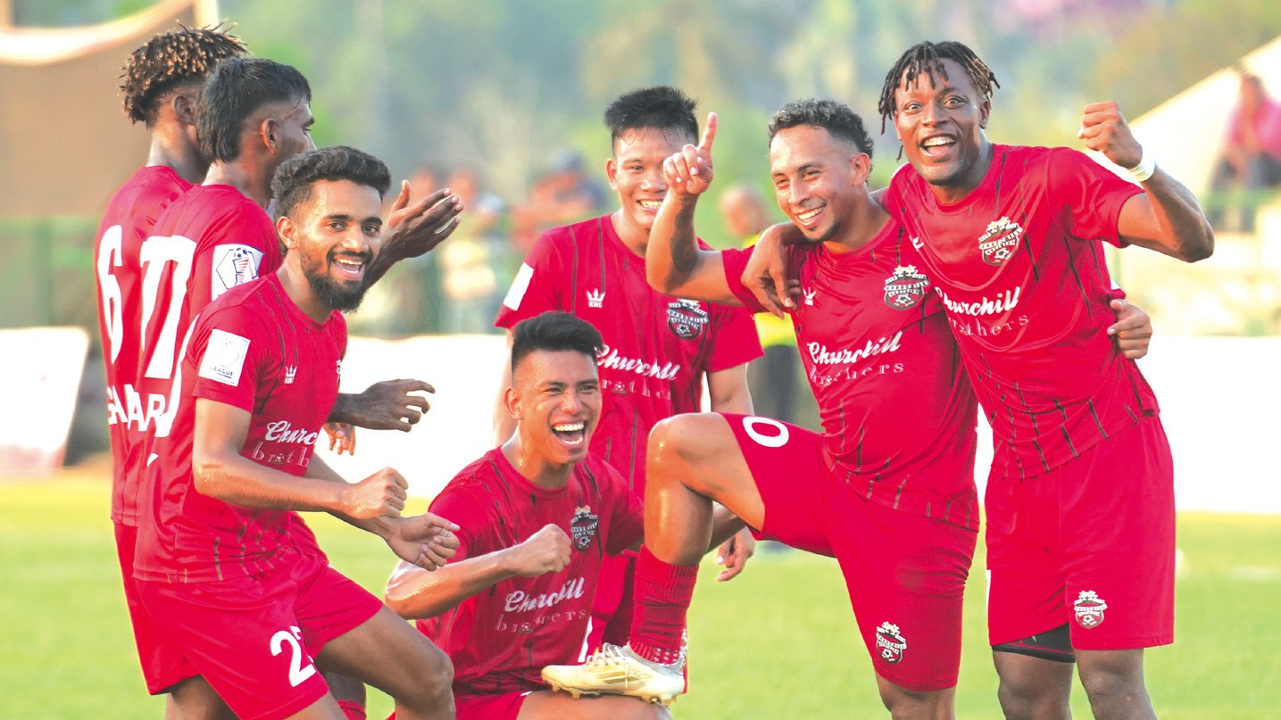 Sebastian Gutiérrez’s Hat-Trick Powers Churchill Brothers to 6-1 Victory Over Shillong Lajong