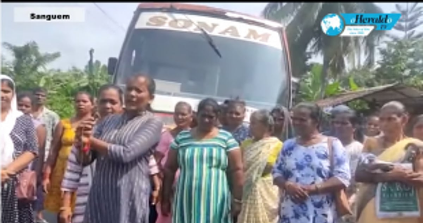 Sec 144 clamped, police deployed to  stop agitating farmers  in Sanguem