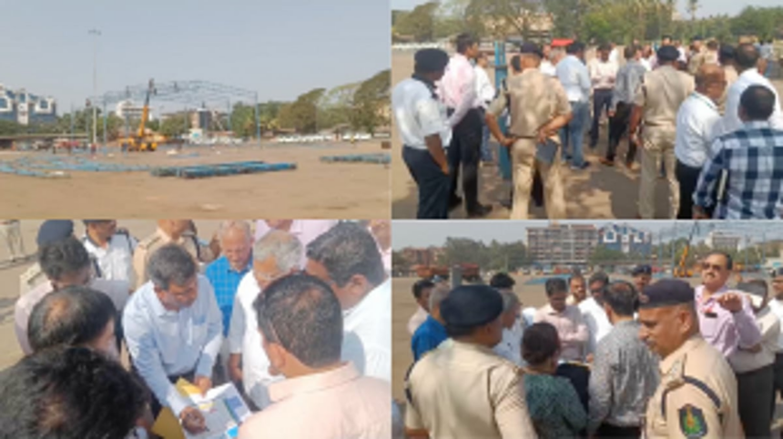 Security Inspection Conducted Ahead of Prime Minister Modi's Goa Visit on February 6