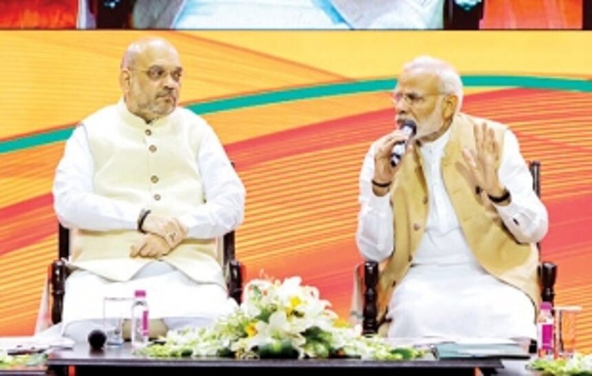 See no challenge from Oppn: Modi 1 See no challenge from Oppn: Modi