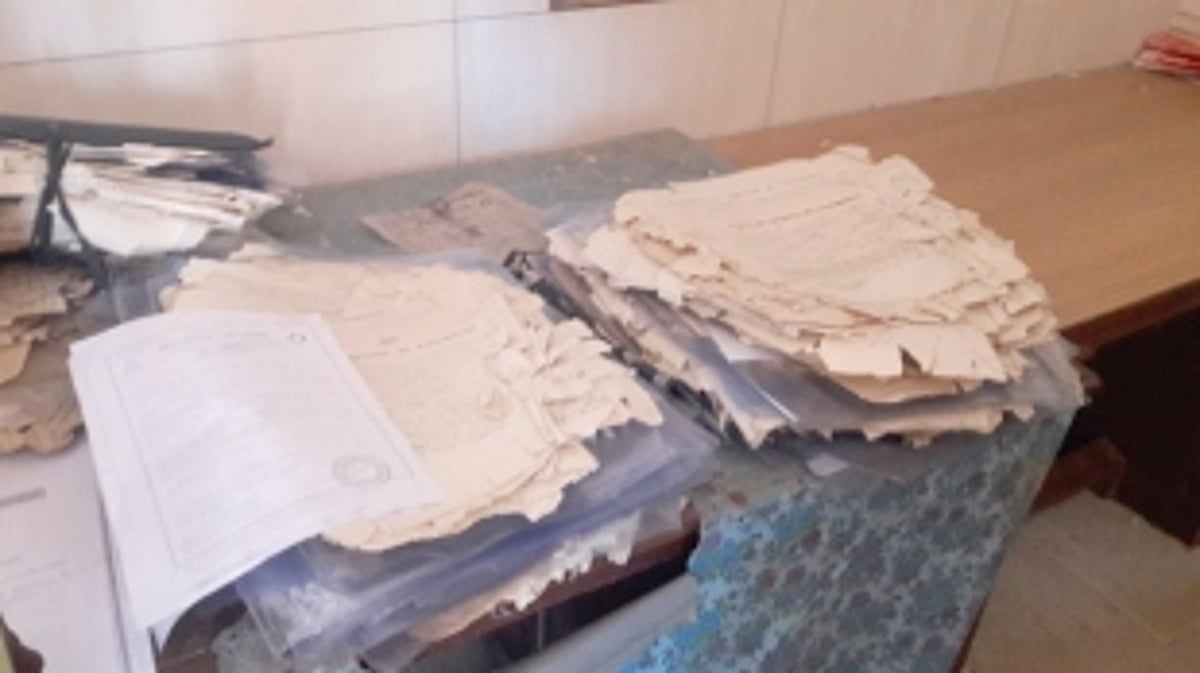 Selfish citizens, careless staff and tattered certificates