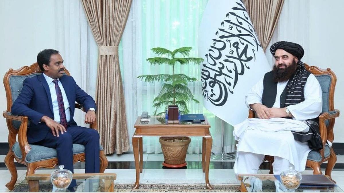 Senior Indian diplomat engages in talks with Taliban's acting foreign minister in Kabul