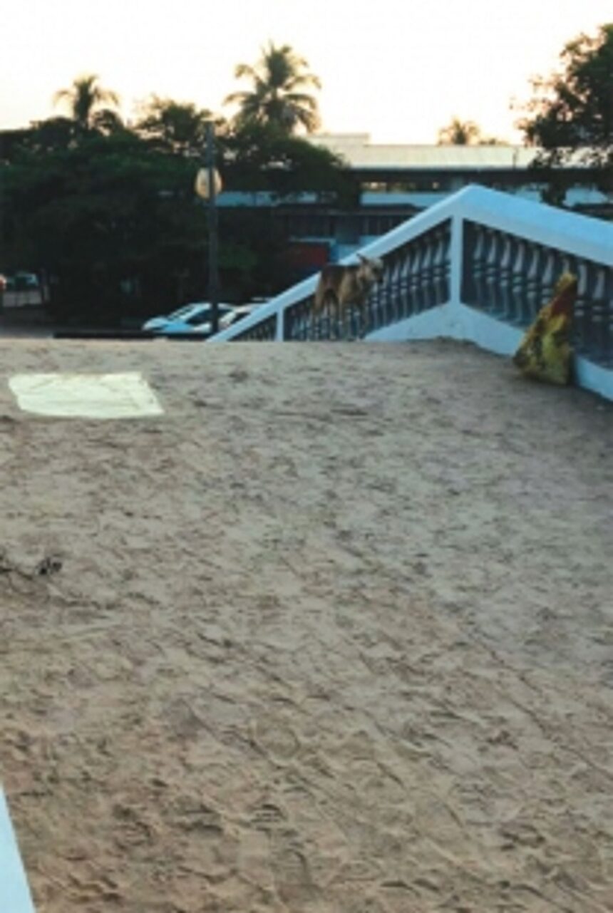 Senior citizen injures back after tripping on  slab left on bridge at Colva Beach