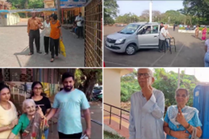 Senior citizens defy age to cast votes in Lok Sabha Elections 2024