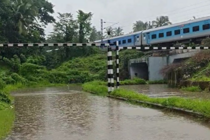 Seraulim Bypass Flooded Again; Residents Await Action as Roads Stay Shut for Months