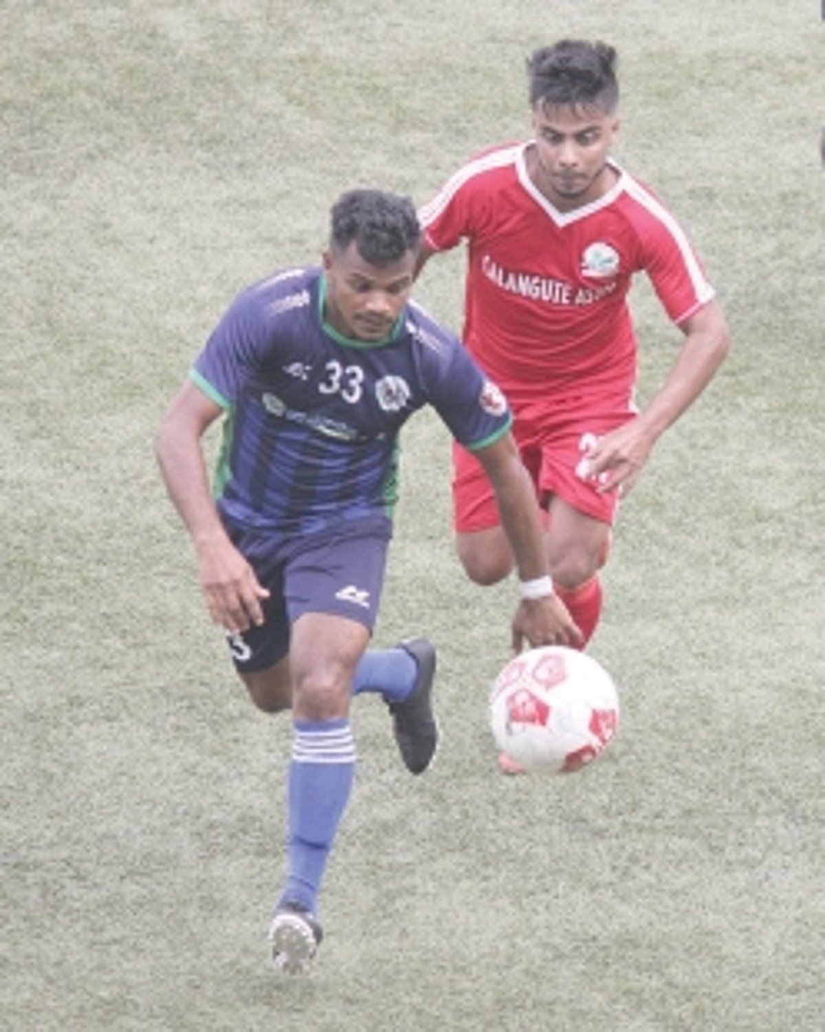 Sesa FA, Calangute Assn splits points