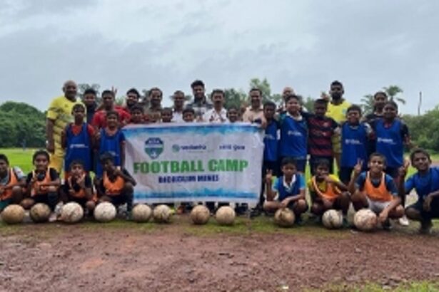 Sesa Goa holds Pop-Up football camp in Pilgao & Maem