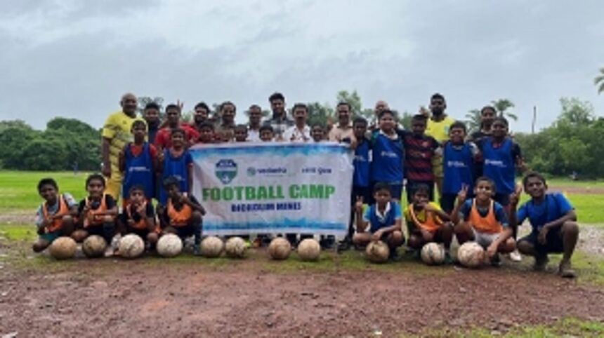 Sesa Goa holds Pop-Up football camp in Pilgao & Maem