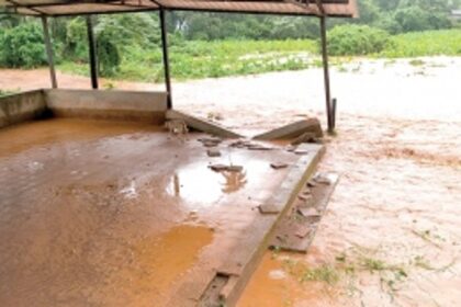 Several parts of Pernem taluka  witness flood-like situation