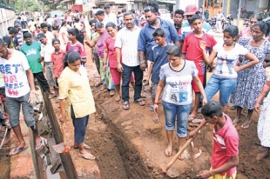 Sewage from Caranzalem high rises disposed off in fields and sea 1 Sewage from Caranzalem high rises disposed off in fields and sea