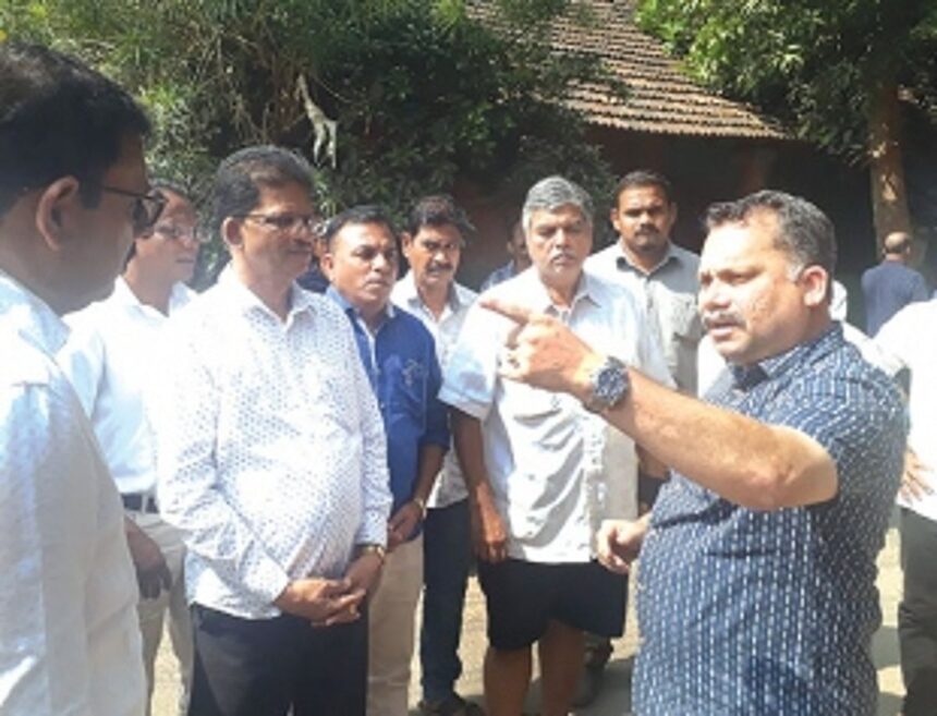 Sewage network in Navelim will be completed by April 2023: PWD Minister 1 Sewage network in Navelim will be completed by April 2023: PWD Minister