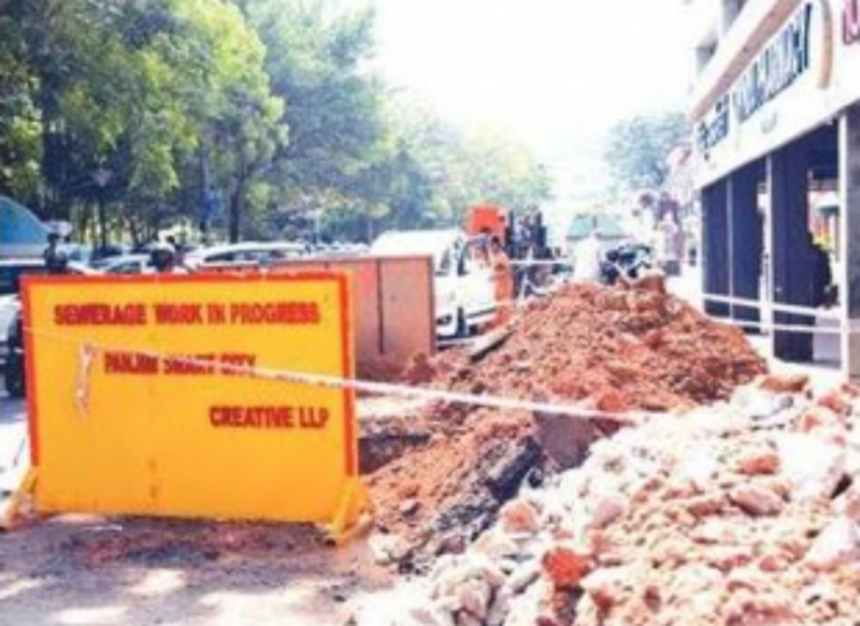 Sewage pipelines in capital city very old, need to be replaced, says Panjim MLA