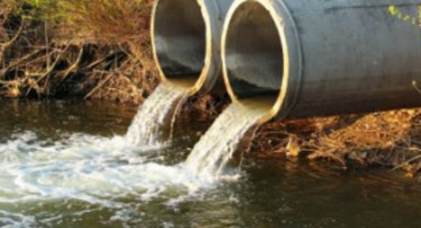 Sewage water flows on Karaswada road, say locals 1 Sewage water flows on Karaswada road, say locals
