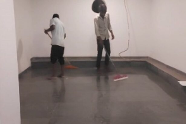 Shah Jahan’s Kala Academy inundated, Govind Gaude snaps when asked to comment