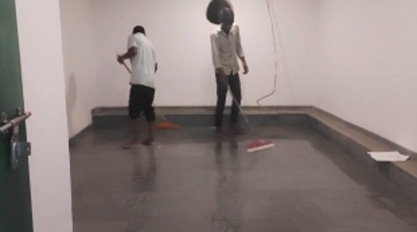 Shah Jahan’s Kala Academy inundated, Govind Gaude snaps when asked to comment