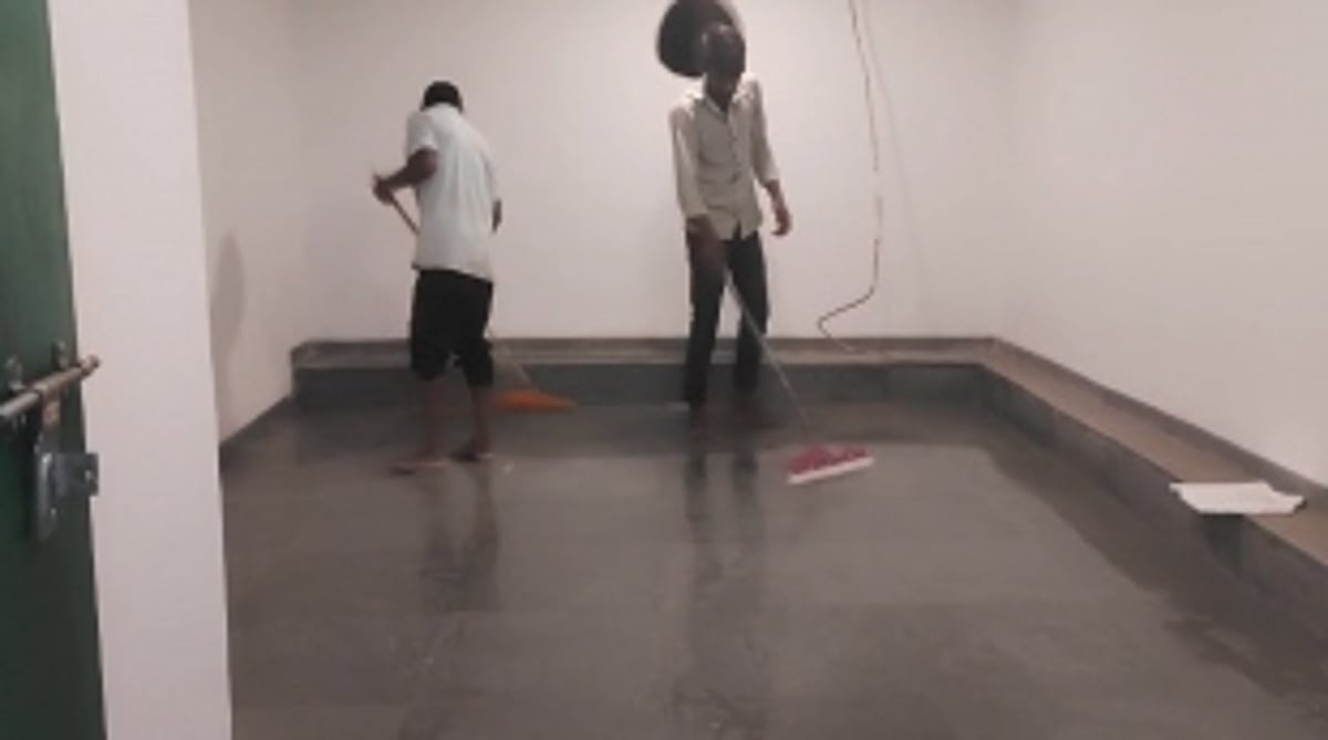 Shah Jahan’s Kala Academy inundated, Govind Gaude snaps when asked to comment