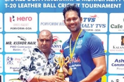 Shantadurga Cricketers win by 14 runs