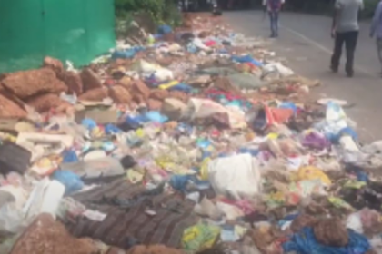 Shantinagar locals clear garbage  as port town’s waste piles up