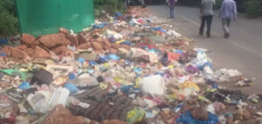 Shantinagar locals clear garbage  as port town’s waste piles up