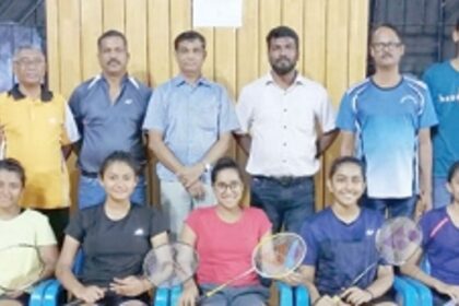 Sharda Mandir HSS  win inter-zonal badminton