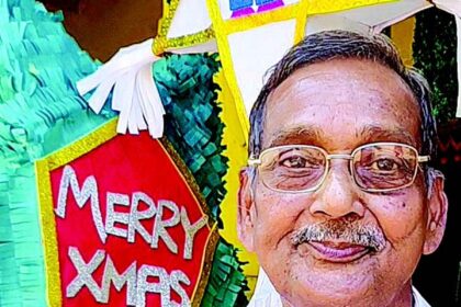 Shashikant Bandodkar’s handmade
stars light up all of Carona