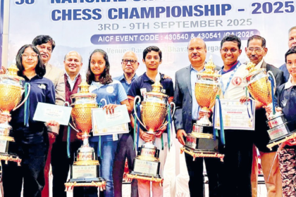 Shaunak Badole and WCM Deekshitha Modipalli Crowned Champions at 38th National Under-13 Chess Championship in Margao