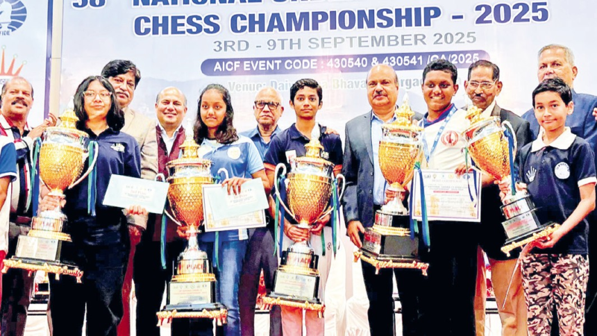 Shaunak Badole and WCM Deekshitha Modipalli Crowned Champions at 38th National Under-13 Chess Championship in Margao 1 Shaunak Badole and WCM Deekshitha Modipalli Crowned Champions at 38th National Under-13 Chess Championship in Margao