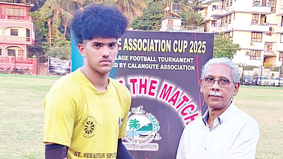 Shaviz Pathan Brace Sends St Sebastian SC to Calangute Cup Final