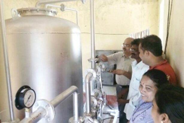 Shelpe villagers finally get  water filtration plant