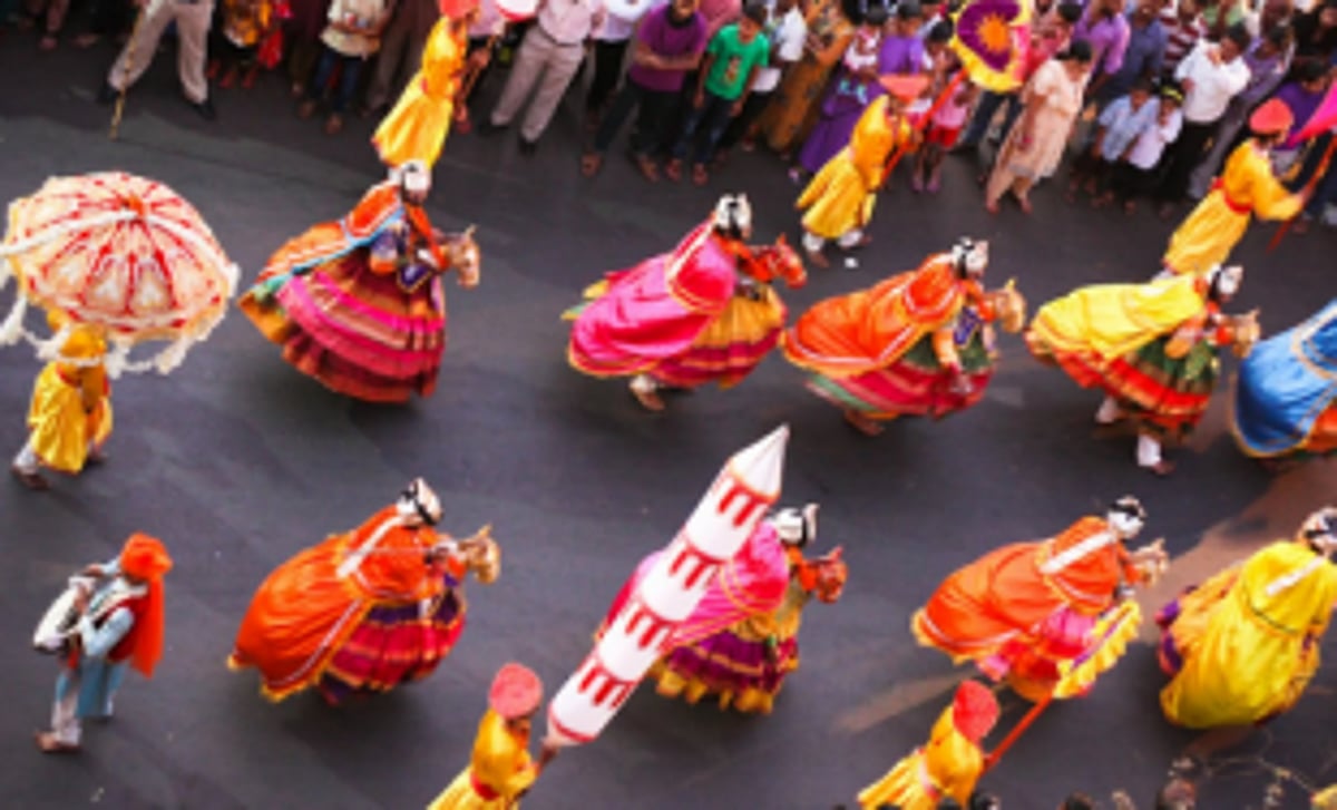 Shigmo float parade in Panjim,  Mapusa and Ponda from April 3