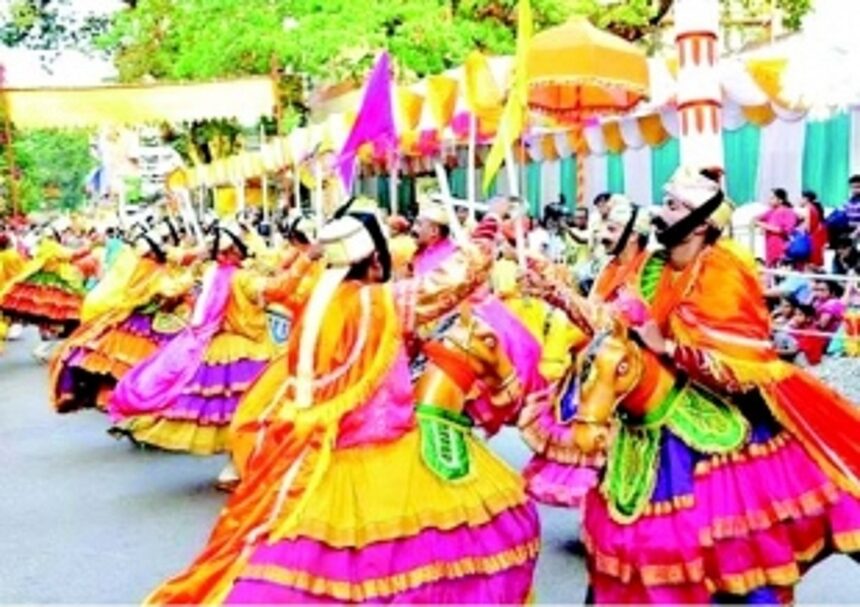 Shigmotsav parade at Mandrem on April 2 1 Shigmotsav parade at Mandrem on April 2