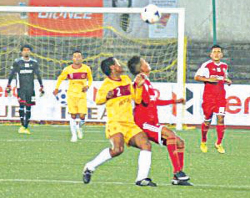 Shillong derby ends in a draw 1 Shillong derby ends in a draw