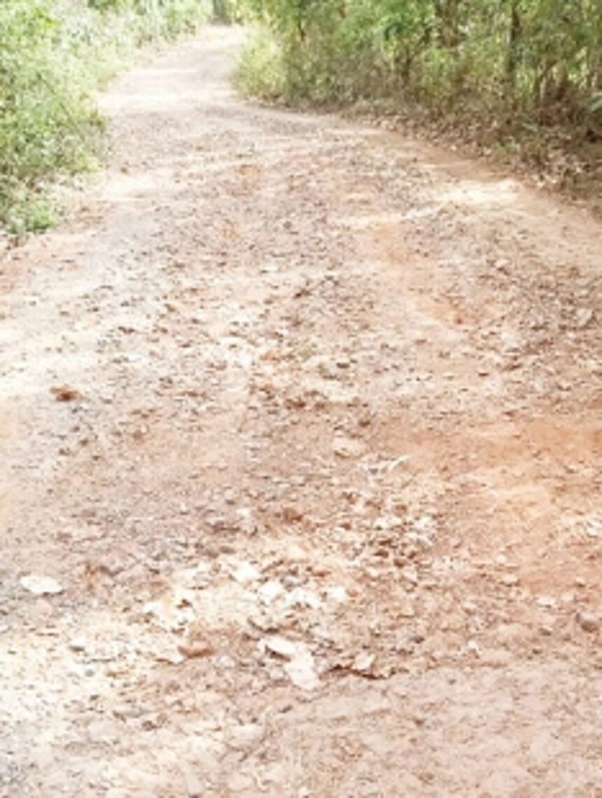 Shiroda locals want govt to hot-mix roads on urgent basis 1 Shiroda locals want govt to hot-mix roads on urgent basis