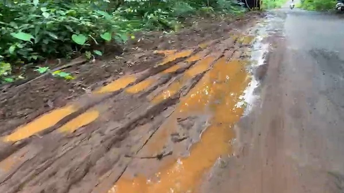 Shirvoi–Kevona Road Turns Hazardous Amid Massive Potholes and Neglect