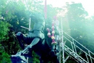 Shiv Jayanti celebrations honoring warrior King Shivaji Maharaj held at Farmagudi