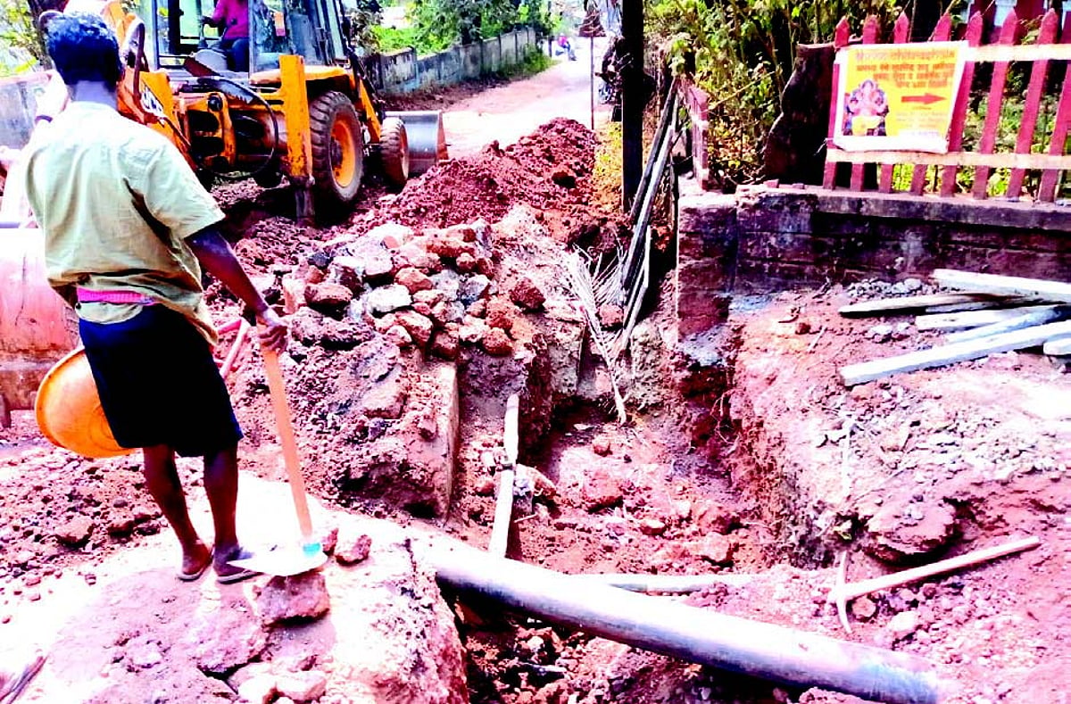 Shoddy underground cabling in Assagao sparks public outcry