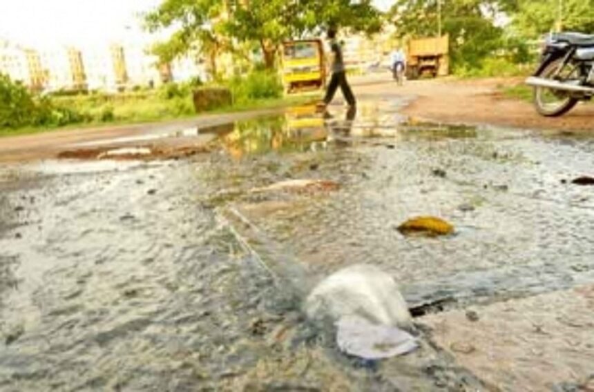 Shoddy work by sewerage dept puts Margao citizens through various hardships