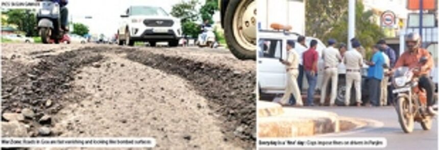 Shouldn’t there be a ‘fine line’ between road fines, and bad roads?