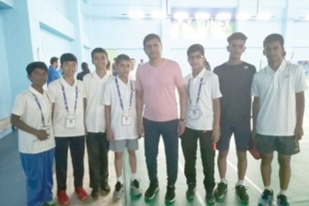 Shourya, Yash, Aashutosh in National sub-junior camp