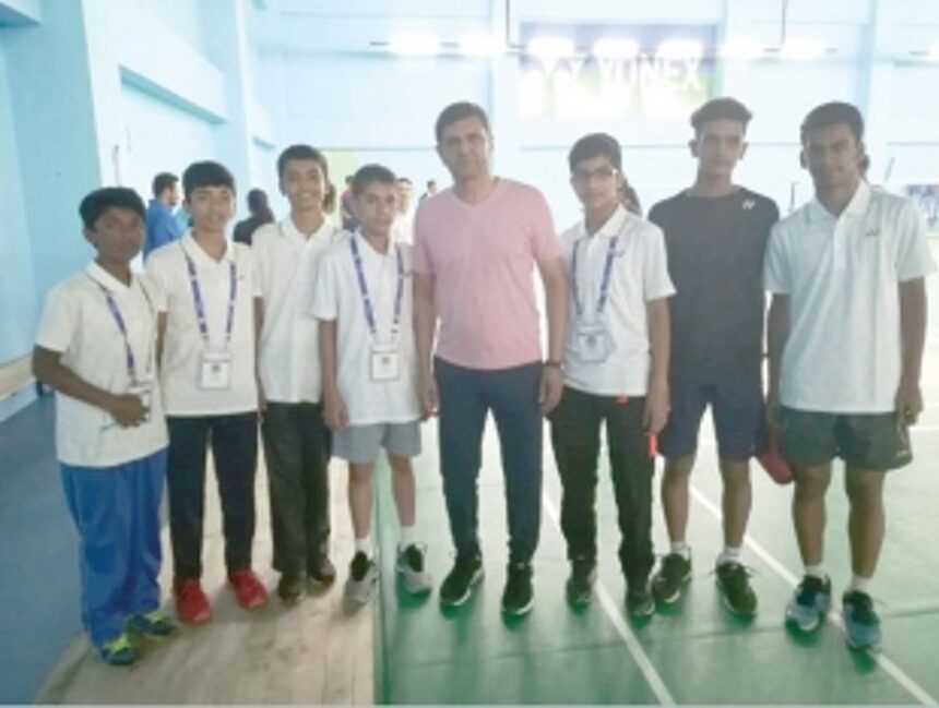 Shourya, Yash, Aashutosh in National sub-junior camp