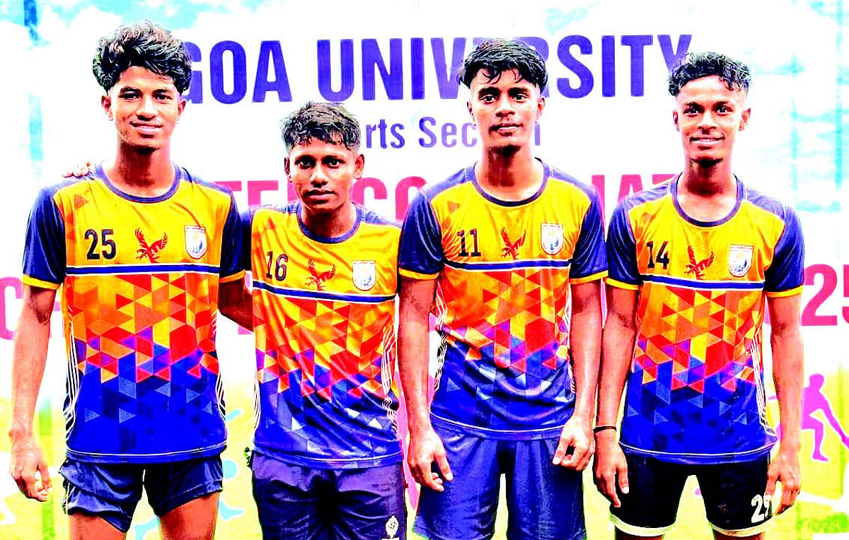 Shree Mallikarjun, Parvatibai Chowgule,
Quepem Govt College & Dempo march ahead