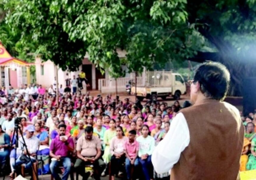 Shripad counts on people’s blessings to emerge victorious for sixth term 1 Shripad counts on people’s blessings to emerge victorious for sixth term