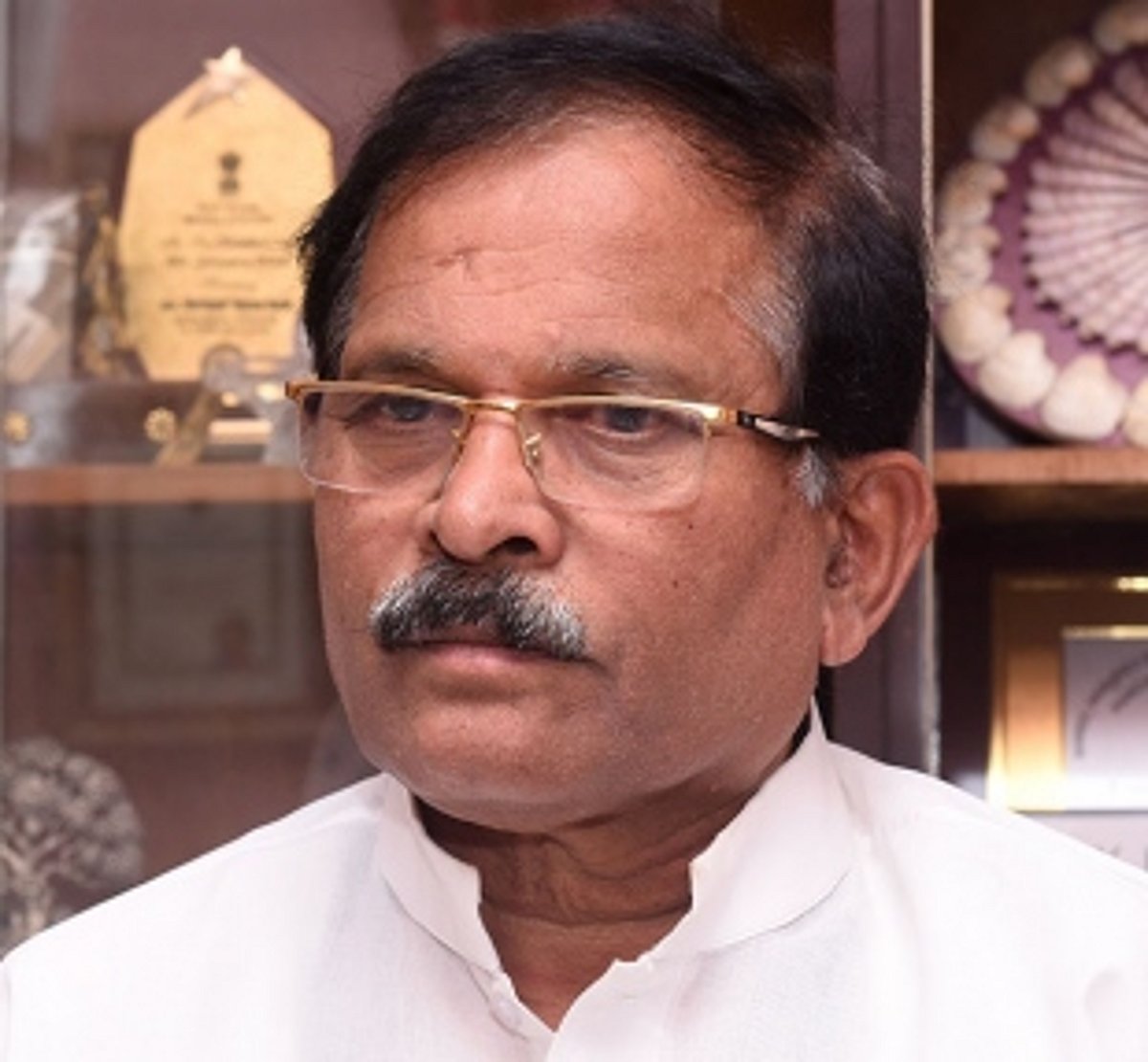 Shripad urges people not to visit him