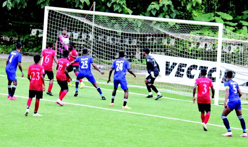 Shubham’s brace gives Dempo SC a cakewalk 1 Shubham’s brace gives
Dempo SC a cakewalk